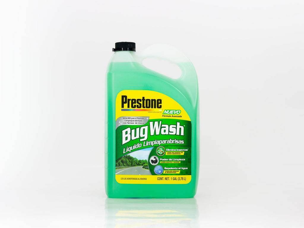 QUIMICO PRESTONE BUG WASH LIMPIAPARABRISAS 3.78LT