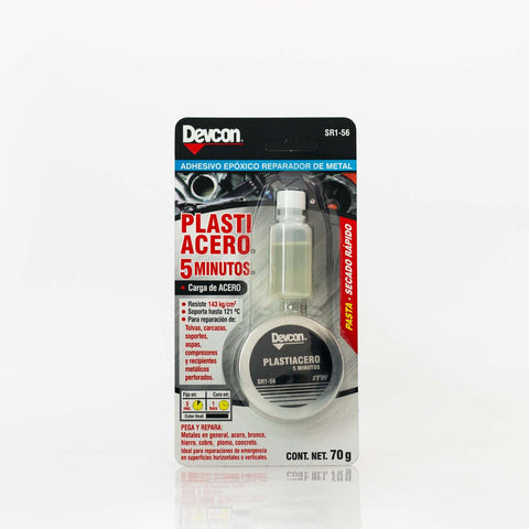 QUIMICO DEVCON PLASTIACERO CAJA PASTA SECADO RAPIDO