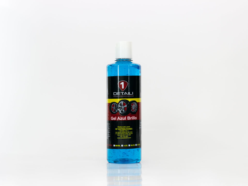 QUIMICO DETAILI GEL LLANTAS AZUL 500ML