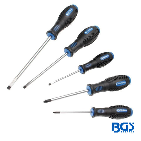 DESARMADOR PROFESIONAL 5 PIEZAS     BGS     7943