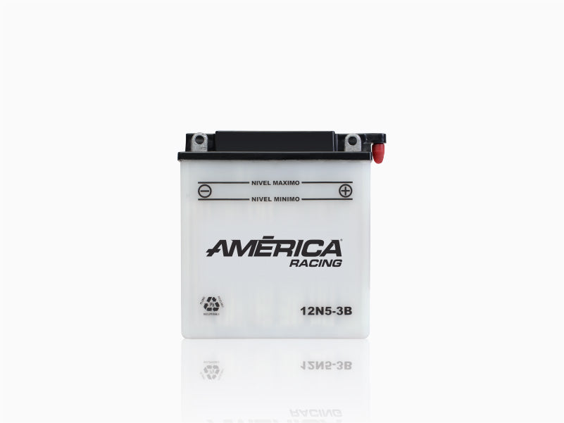 BATERIA MOTO AMERICA 12N5-3B 35 AMP 5 A/H (-)/(+) = CB5L-B