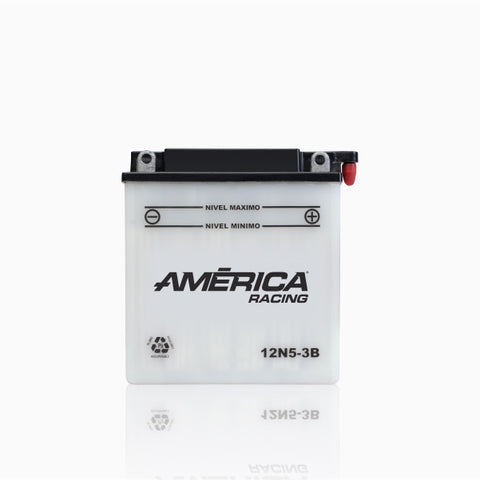 BATERIA MOTO AMERICA 12N5-3B 35 AMP 5 A/H (-)/(+) = CB5L-B