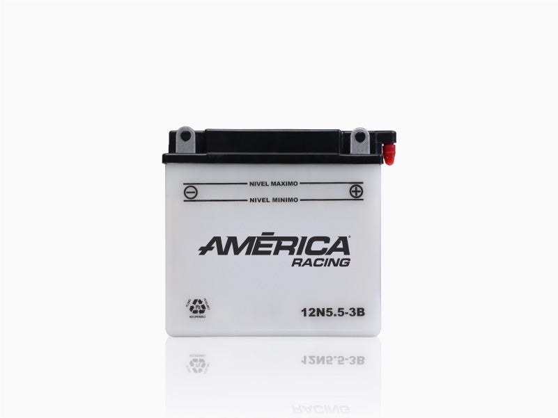 BATERIA MOTO AMERICA 12N5.5-3B 55 AMP 5.5 A/H (-)/(+)