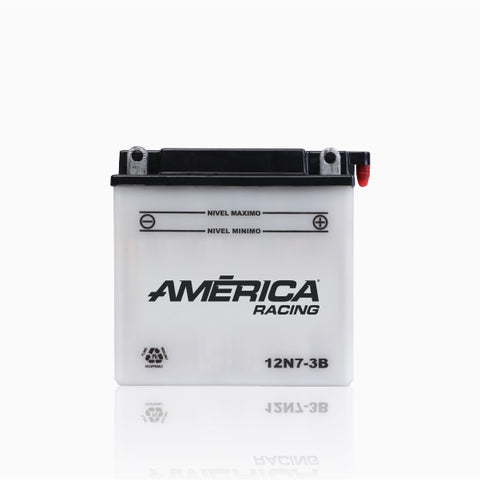 BATERIA MOTO AMERICA 12N7-3B 70 AMP 7 A/H (-)/(+)