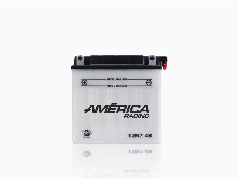 BATERIA MOTO AMERICA 12N7-4B 70 AMP 7 A/H (+)/(-)
