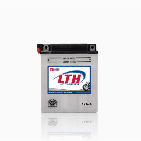 BATERIA MOTO LTH 12N12A-4A-1 120 AMP 12 A/H (+)/(-) = CB12A-A