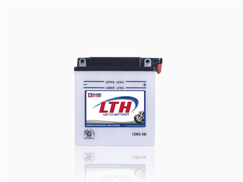 BATERIA MOTO LTH 12N5-3B 35 AMP 5 A/H (-)/(+) = CB5L-B