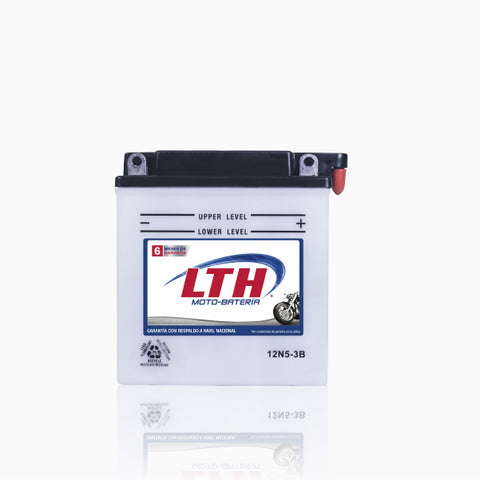 BATERIA MOTO LTH 12N5-3B 35 AMP 5 A/H (-)/(+) = CB5L-B