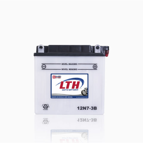 BATERIA MOTO LTH 12N7-3B 70 AMP 7 A/H (-)/(+)