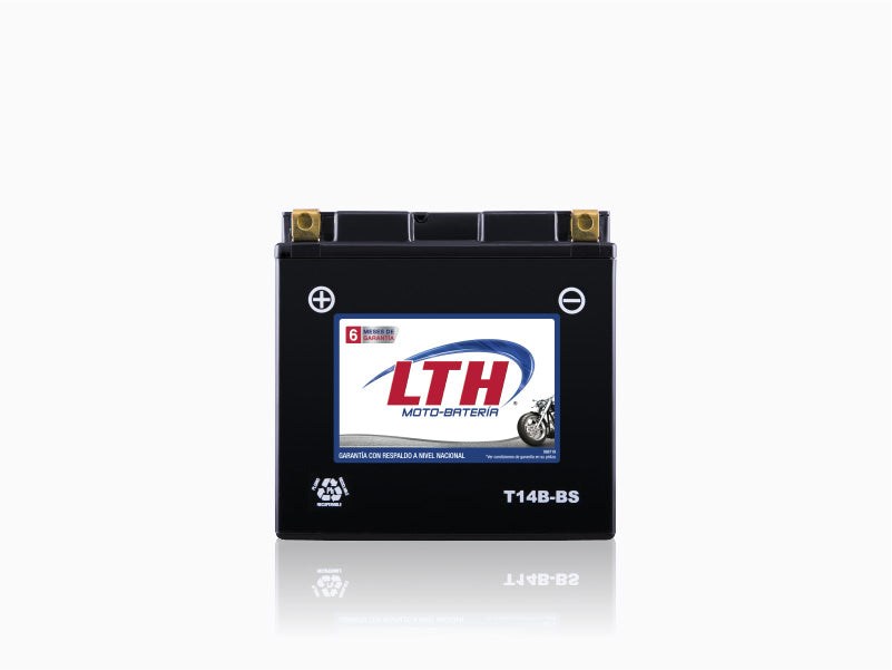 BATERIA MOTO LTH AGM CT14B-BS 170 AMP 12 A/H (+)/(-)