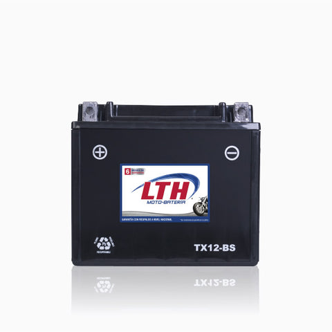BATERIA MOTO LTH AGM CTX12-BS 170 AMP 10 A/H (+)/(-)
