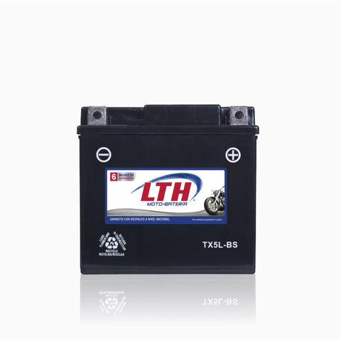 BATERIA MOTO LTH AGM CTX5L-BS 75 AMP 4 A/H (-)/(+)  CG 125 CARGO