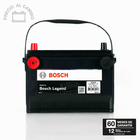 BATERIA BOSCH LEGEND S5 BCI 34/78 800 AMP G3