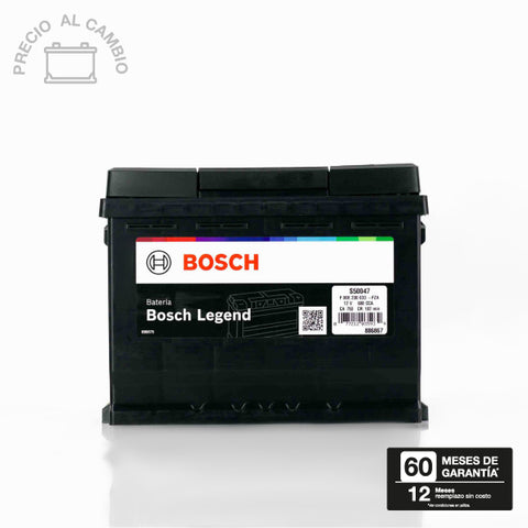 BATERIA BOSCH LEGEND S5 BCI 47 (LN2) 600 AMP G3