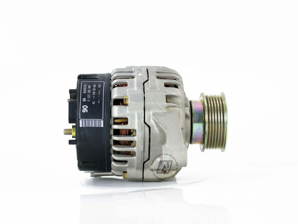 ALTERNADOR BOSCH VW COMBI 1800 ENFRIADO POR AGUA CABRIO GOLF JETTA 2.0L 93-99 90A 12V     BOSCH