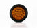 PLAFON  LED REDONDO EMBUTIBLE 4" CON CABLES 17 LEDS AMBAR 12-24V