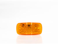PLAFON LED LATERAL DOBLE OPTICA TIPO HELLA 10 LEDS AMBAR