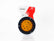 PLAFON LED REDONDO ATORNILLABLE 4" BISEL NEGRO 24 LEDS ESTROBO AMBAR12-24V     IMP     443-A