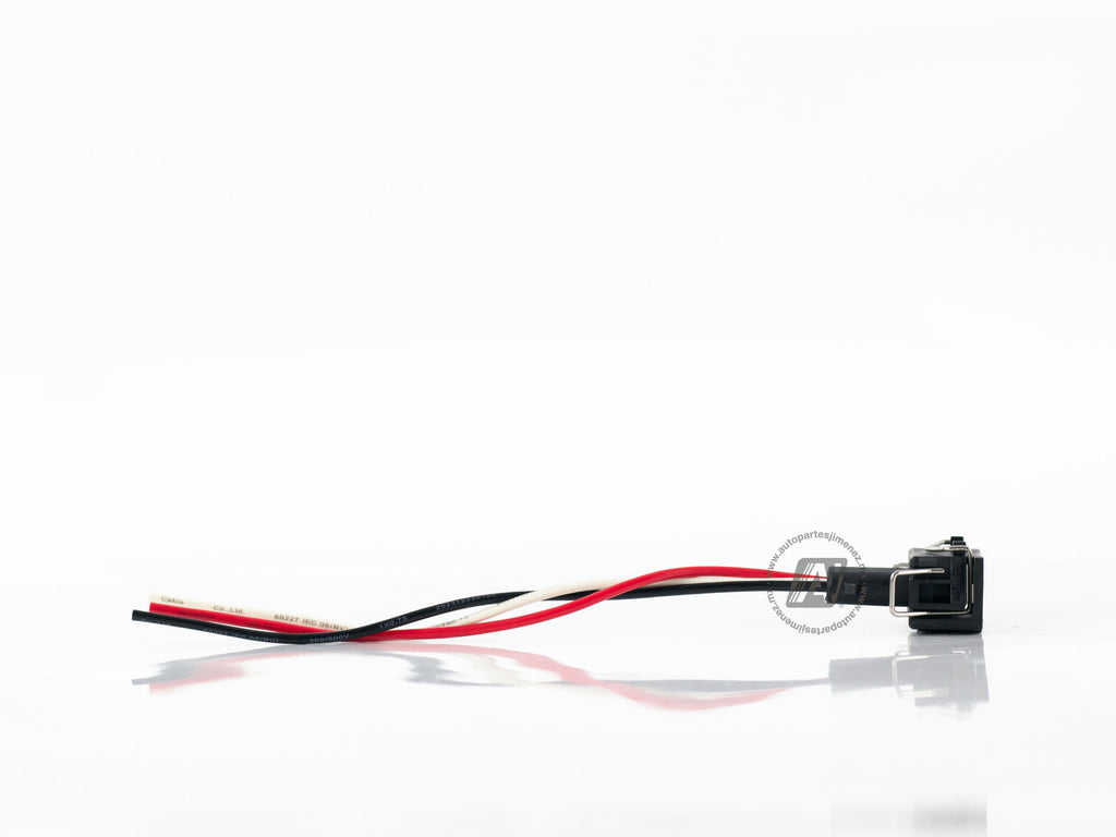 CONECTOR 3TERMINALES BOBINA VW SEDAN FI CABRIO GOLF JETTA A3 DERBY CORDOBA SENCILLO     REF  UF-364 UF-207 TH-434