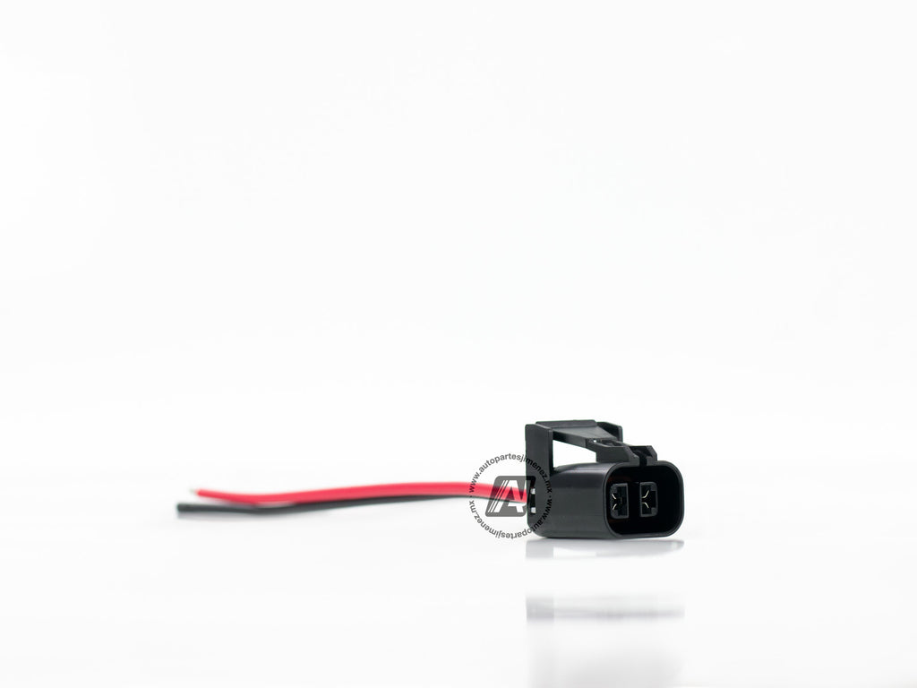 CONECTOR 2TERMINALES BULBO MOTOVENTILADOR TSURU I II ALTERNADOR HITACHI