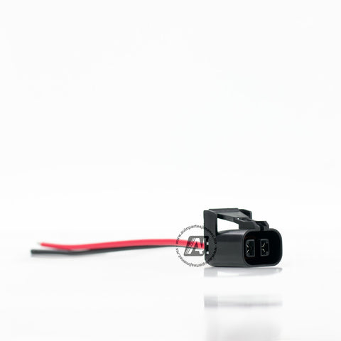CONECTOR 2TERMINALES BULBO MOTOVENTILADOR TSURU I II ALTERNADOR HITACHI