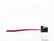CONECTOR 2TERMINALES BULBO MOTOVENTILADOR TSURU I II ALTERNADOR HITACHI