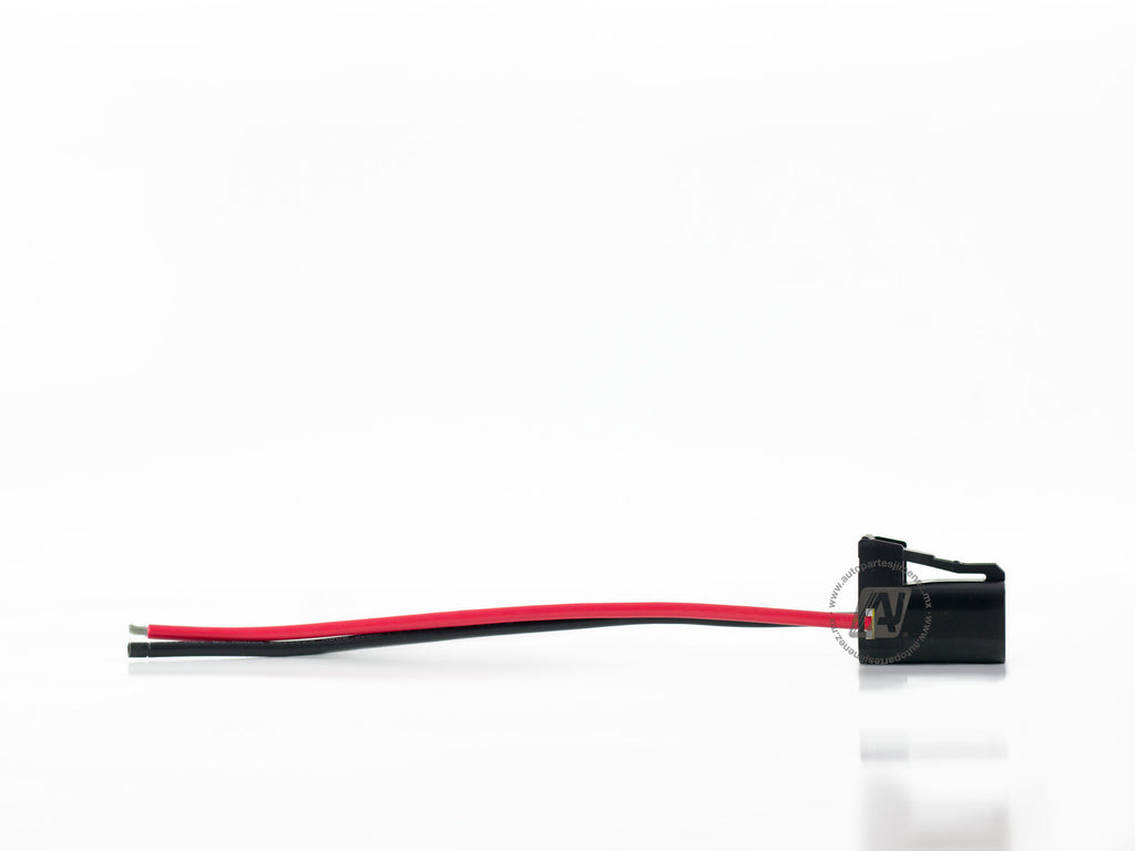 CONECTOR 2TERMINALES BULBO MOTOVENTILADOR TSURU I II ALTERNADOR HITACHI