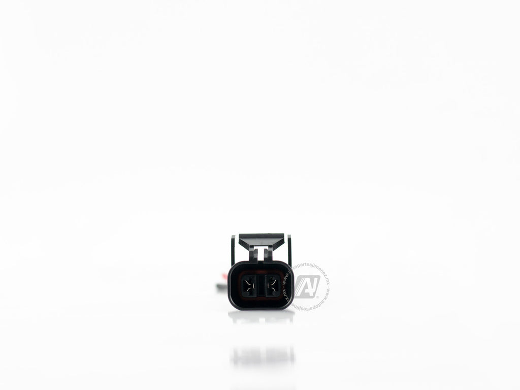 CONECTOR 2TERMINALES BULBO MOTOVENTILADOR TSURU I II ALTERNADOR HITACHI