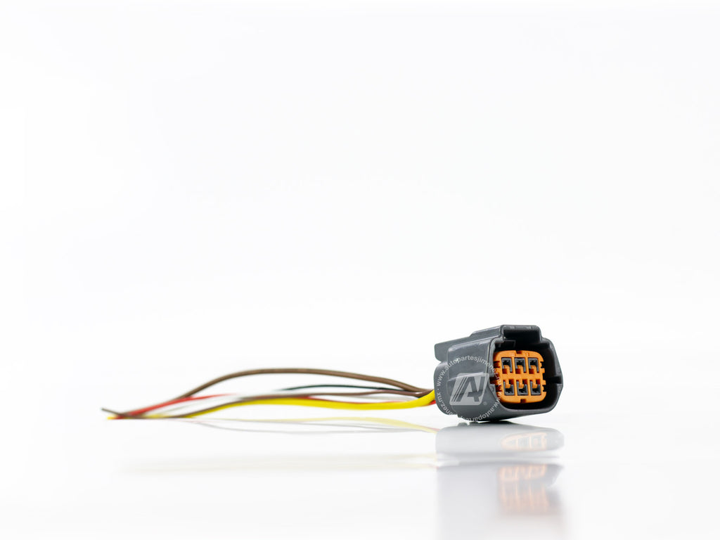 CONECTOR 6TERMINALES  CUERPO ACELERACION NISSAN GUIA PAREJA VERDE