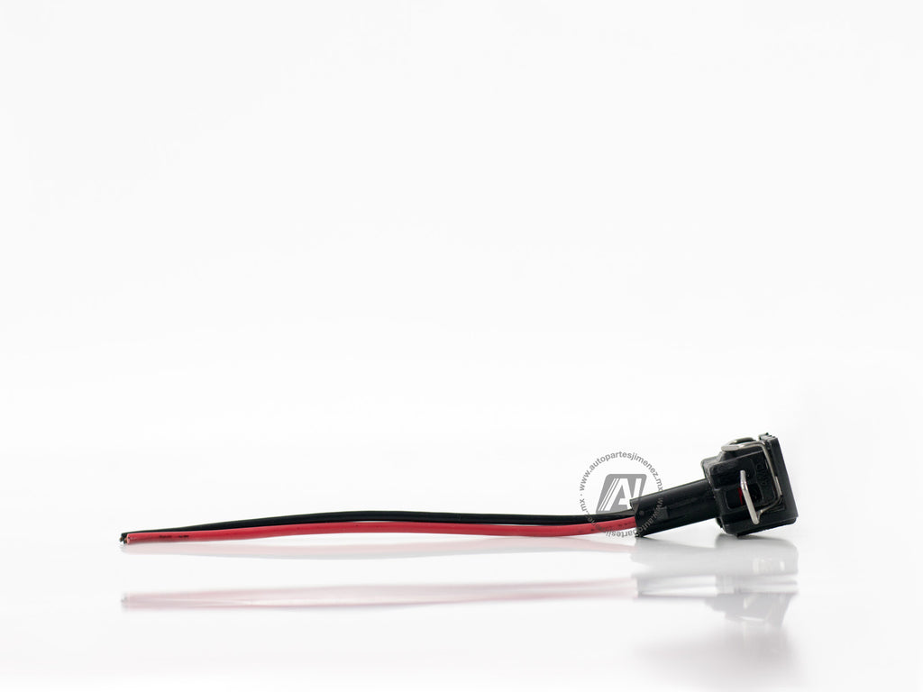 CONECTOR 2TERMINALES  INYECTOR 2 GUIAS SENSOR TEMPERATURA JETTA A3 S-1330 S-1750