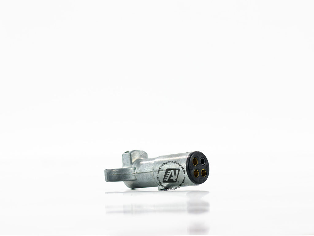 CONECTOR REMOLQUE MACHO LARGO 4 PUNTAS POLLAK