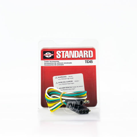 CONECTOR REMOLQUE 4 VIAS PLANO     STANDARD     REF  TC-45