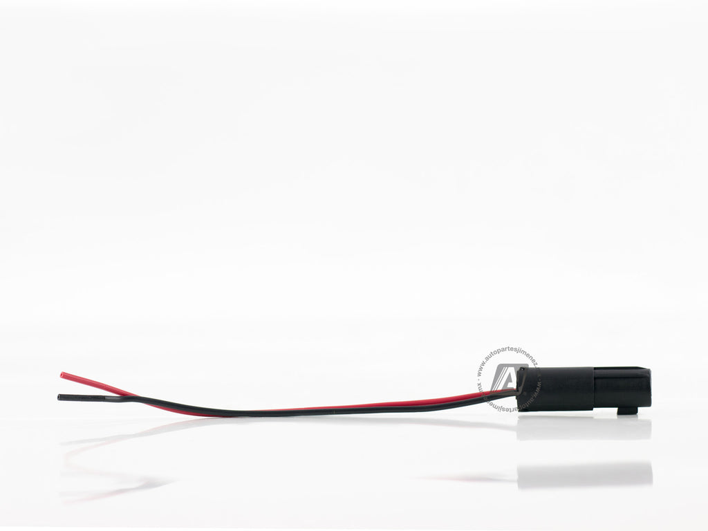 CONECTOR 2TERMINALES  SENSOR CIGUEÑAL NISSAN PLATINA     REF  A20-48 PC-1014 PC-961