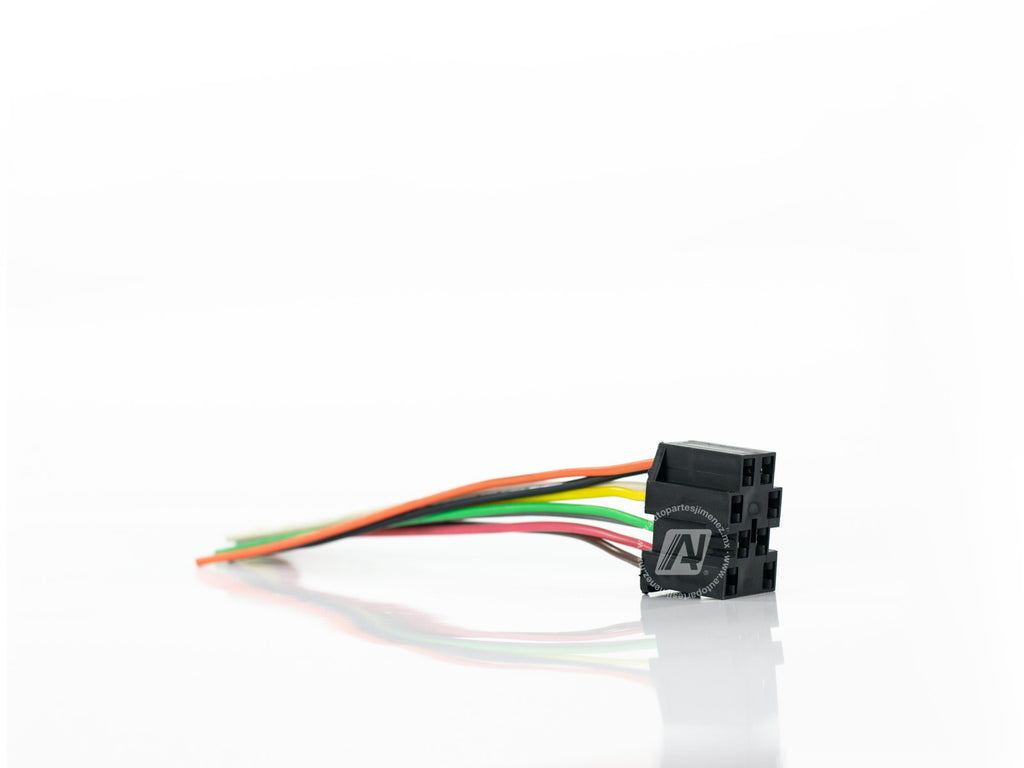 CONECTOR 8TERMINALES SWITCH INTERMITENTES VW JETTA A2 TECLA