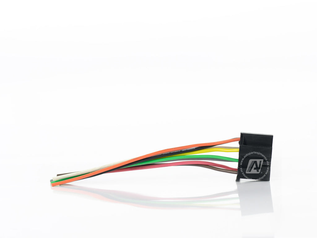 CONECTOR 8TERMINALES SWITCH INTERMITENTES VW JETTA A2 TECLA