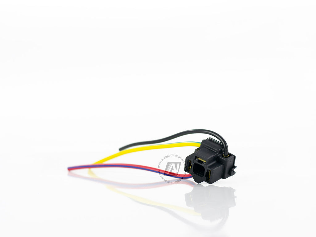 CONECTOR 3TERMINALES  ENCHUFE FOCO H4 TIPO ORIGINAL     REF  S-526
