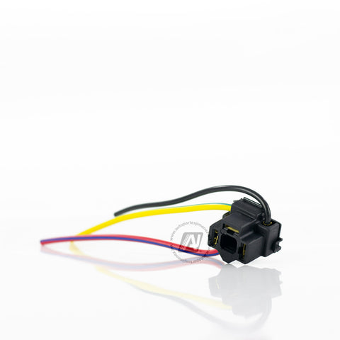 CONECTOR 3TERMINALES  ENCHUFE FOCO H4 TIPO ORIGINAL     REF  S-526