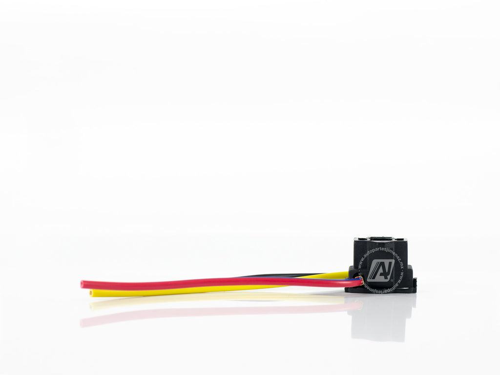 CONECTOR 3TERMINALES  ENCHUFE FOCO H4 TIPO ORIGINAL     REF  S-526