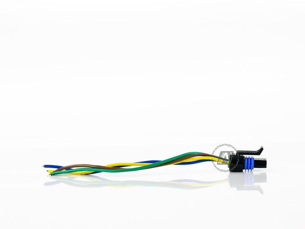 CONECTOR 4TERMINALES  VALVULA IAC CHEVROLET CHEVY NISSAN PLATINA VW POINTER     AJ     S-551 S-909 S-977 S-1256 A3005-5