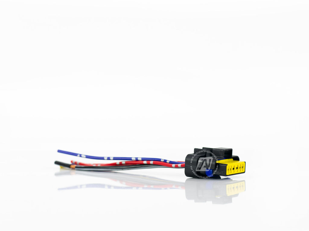 CONECTOR 6TERMINALES  BOBINA ENCENDIDO BOMBA PEUGEOT RANGER CALAVERA NISSAN VERSA TIIDA       AJ     A20-50