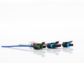 CONECTOR 3 PIEZAS MODULO ENCENDIDO CHEVROLET 6 3 2TERMINALES HEMBRA     REF S-1099 S-574 HP-3840