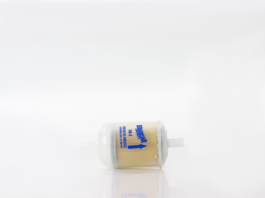 FILTRO GASOLINA  UNIVERSAL PLASTICO 3/8"     ROADSTAR     REF  33003 FGI-034