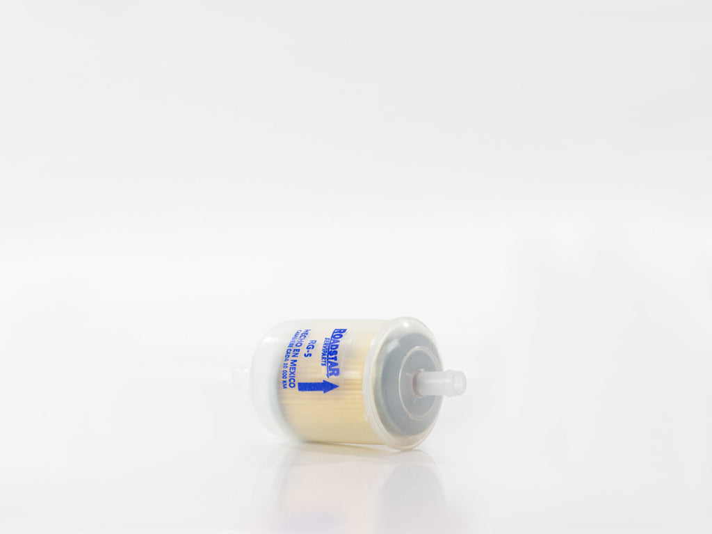 FILTRO GASOLINA  UNIVERSAL PLASTICO 3/8"     ROADSTAR     REF  33003 FGI-034