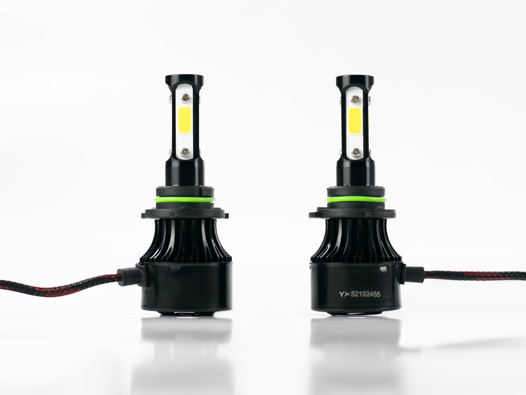 FOCO HYPER LED 9006 12V JUEGO 4 CARAS