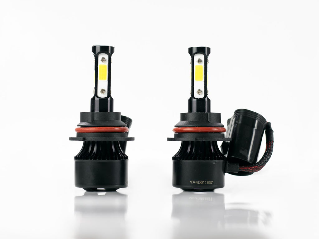 FOCO HYPER LED 9004 12V JUEGO 4 CARAS