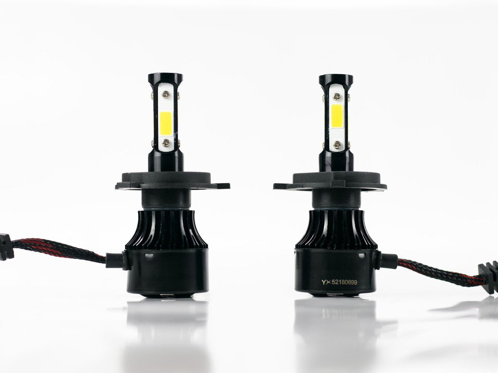 FOCO HYPER LED H4 12V JUEGO 4 CARAS