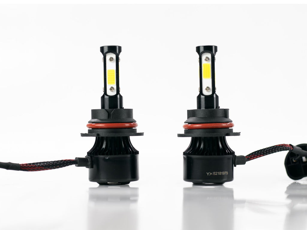 FOCO HYPER LED 9007 12V JUEGO 4 CARAS