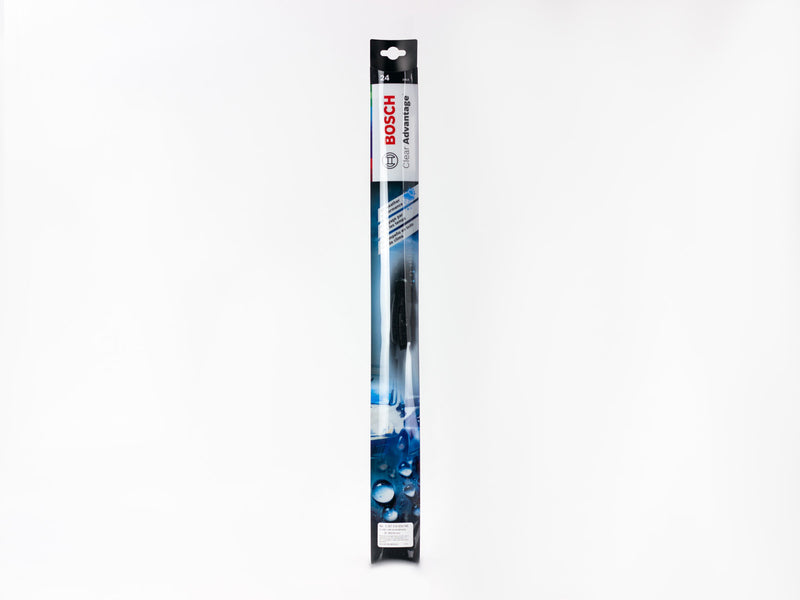 Juego De 2 Escobillas Limpiaparabrisas Bosch Clear Advantage - Tamaños 24 Y 18 Pulgadas Para Delantero