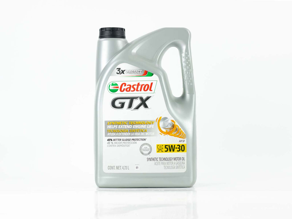 ACEITE CASTROL GTX 5W30 4.73L – Autopartes Jimenez