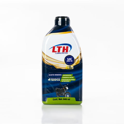 ACEITE LTH MOTO 4T 20W50 JASO MA2 946ML